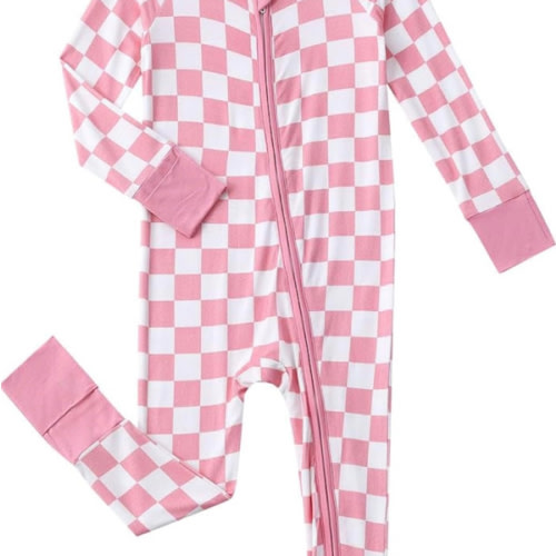 Baby Viscose from Bamboo Pajamas - Infant Boys Girls Footless Zippy Pjs Sleep 'N Play Clothes - One Piece Romper