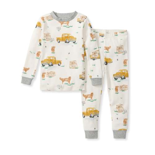 Burt's Truck Organic Cotton Two-Piece Pajamas – Burt's Bees Baby