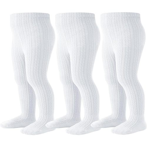 Baby Tights Toddler Stockings Tights Soft Cotton Cable Knit Baby Girl Tight Leggings Newborn Infant 0-4T