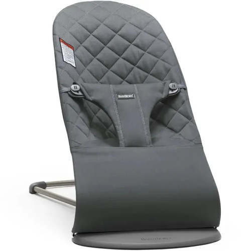 BabyBjörn Bouncer Bliss Woven Classic Quilt - Anthracite