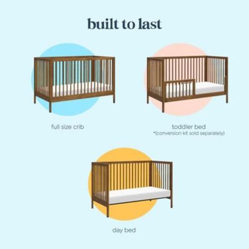 daVinci Birdie 3-in-1 Convertible Crib - Walnut