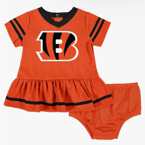 Gerber Girls' NFL Team Jersey Dress and Diaper Cover