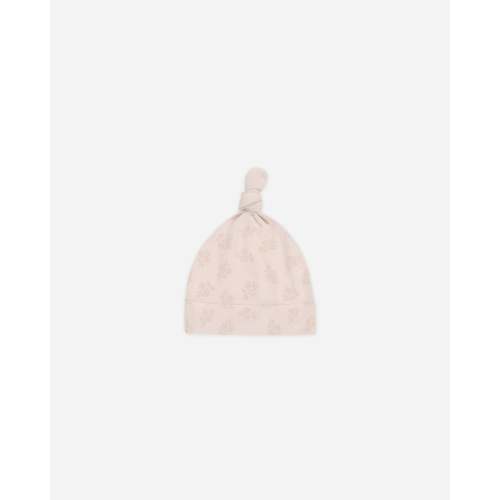 Knotted Baby Hat || Pink Blossom – Quincy Mae