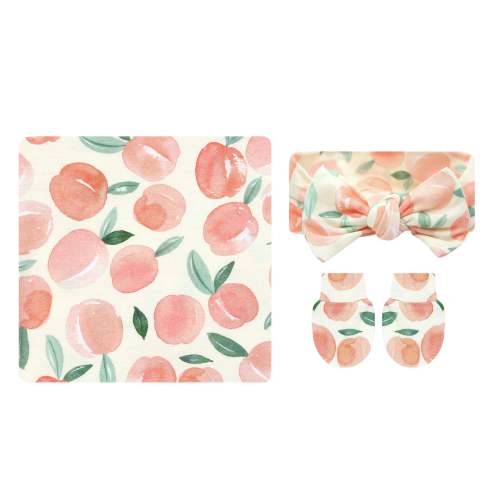 Georgia Newborn Swaddle & Bow Bundle