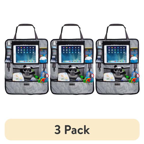 (3 pack) Monbebe Backseat Organizer, Soho