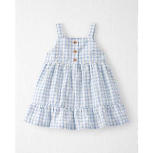 Baby Girl Seersucker Dress Made with Organic Cotton - Little Planet | Carter's