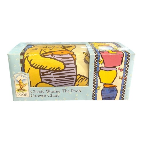 Classic Winnie The Pooh Growth Chart Disney Nursery Decor Baby New Sealed