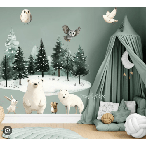Nursery Fund!
Theme: Arctic Adventure!
Colors: Earthy Neutrals!