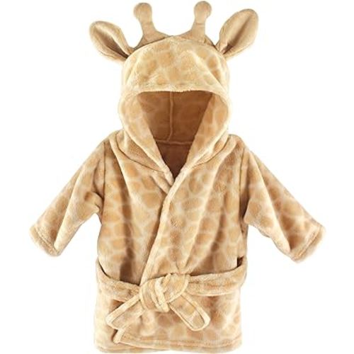 Hudson Baby Unisex Baby Plush Animal Face Bathrobe