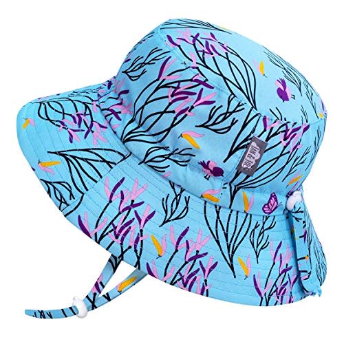 JAN & JUL Kids' Quick Dry Beach Bucket Sun-Hat for Swimming