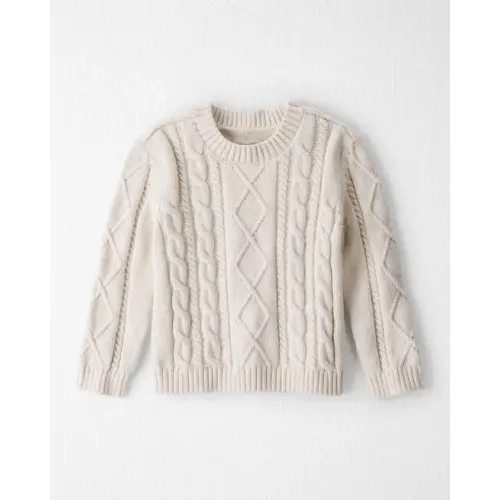 Toddler Organic Cotton Cable Knit Sweater - Little Planet | Carter's