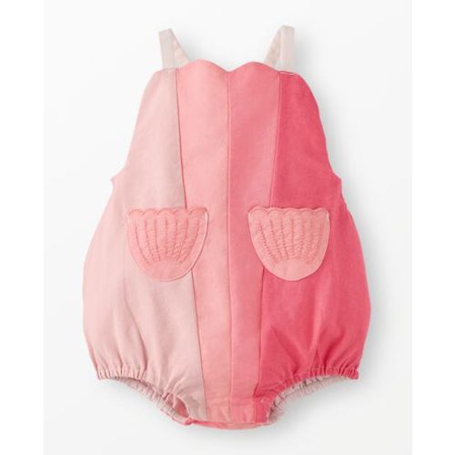 Baby Sleeveless Linen Seashell Romper