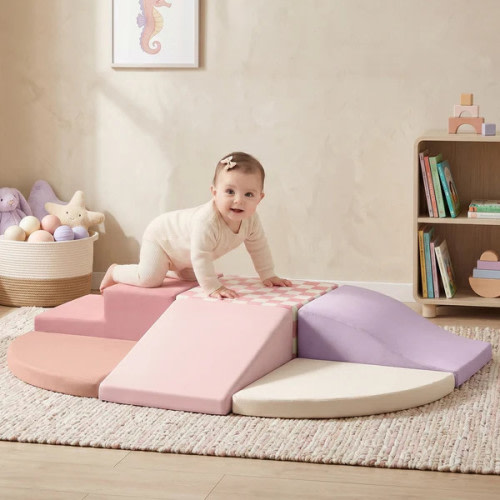 Tiny Land PlayNest Climbing Blocks - Violet