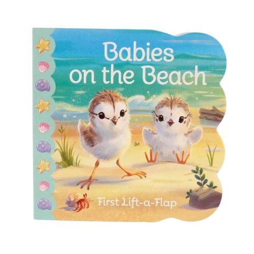 Babies on the Beach - by Ginger Swift (Board Book)