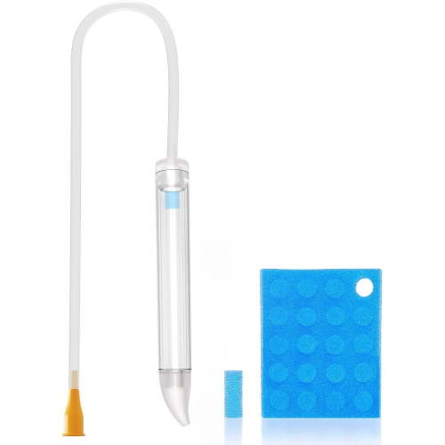 Molucky Infant Nasal Aspirator with 24 Filters, Blue