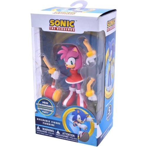 Just Toys LLC Buildable Sonic The Hedgehog Amy Rose Figure