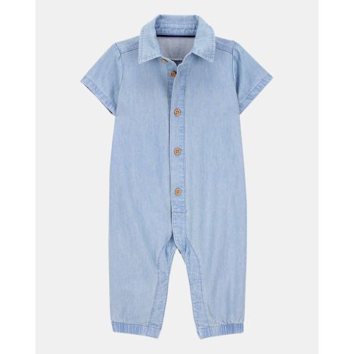 Baby Chambray Jumpsuit - Carter's | Carter's