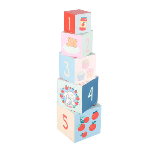 Paddington™ Wooden Stacking Cubes– Orange Tree Toys