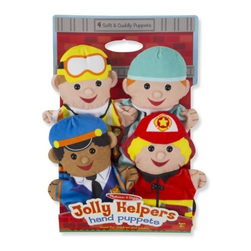 Melissa & Doug Jolly Helpers Hand Puppets