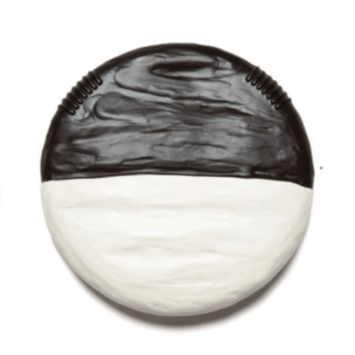 Black and White Cookie Baby Teether