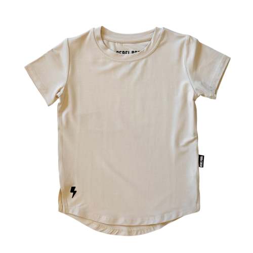 Everyday Bamboo Tee in Greige