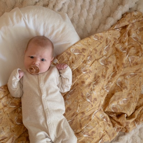 MUSLIN SWADDLE - Jack – Milk & Poppy