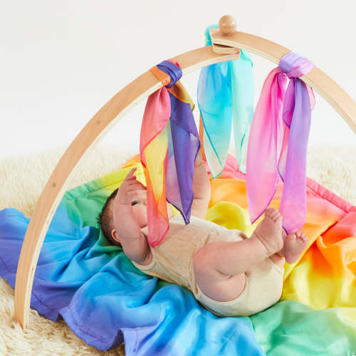 Wooden Baby Gym – Sarah's Silks