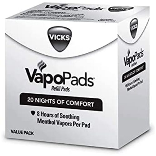 Vicks VapoPads, 20 Count – Soothing Menthol Vapor Pads for Vicks Humidifiers, Vaporizers, Waterless Vaporizers, and Plug-Ins, VSP-19