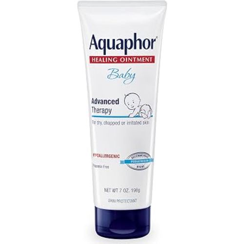 Amazon.com: Aquaphor Baby Healing Ointment Advanced Therapy Skin Protectant, Dry Skin and Diaper Rash Ointment, 7 Oz Tube : Baby