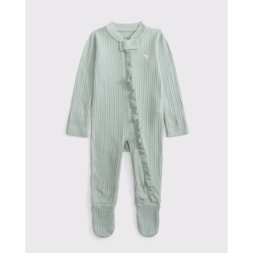 baby essential icon footed one-piece