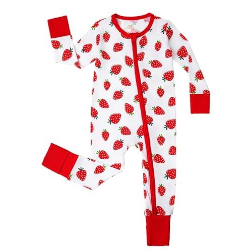 Baby Zippered Rompers Newborn Pajamas Sleepers Long Sleeve Jumpsuits Infant Zipper Romper-Viscose from Bamboo