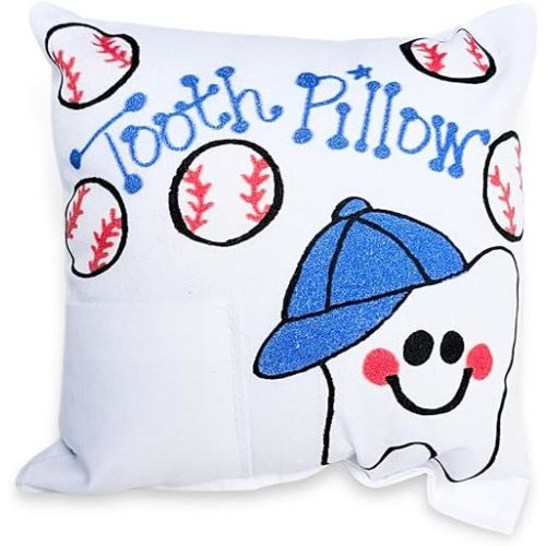 Bunnies and Bows Tooth Fairy Pillow with Tooth Fairy Dust and Poem