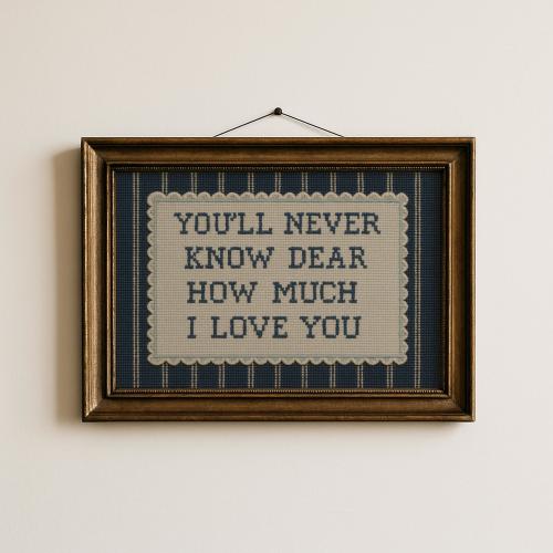 You'll Never Know Dear Print ∙ Vintage Boy Room Art