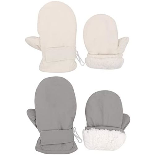 Urban Virgin Infant Baby Toddler Kids Winter Mittnes Lined Fleece Warm Waterproof Ski Snow Gloves For Boys Girls