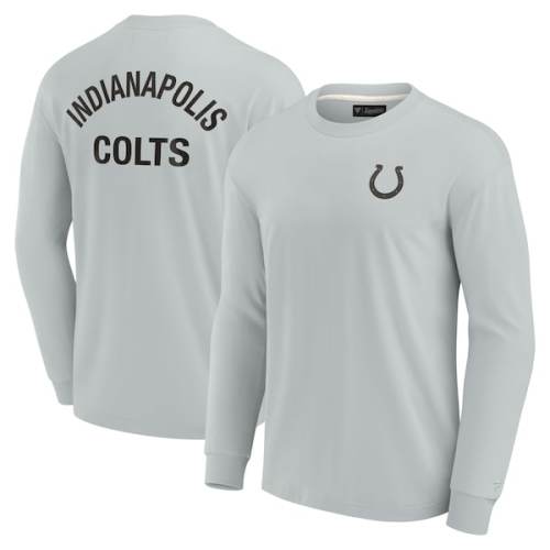 Indianapolis Colts Fanatics Unisex Elements Super Soft Long Sleeve T-Shirt - Gray