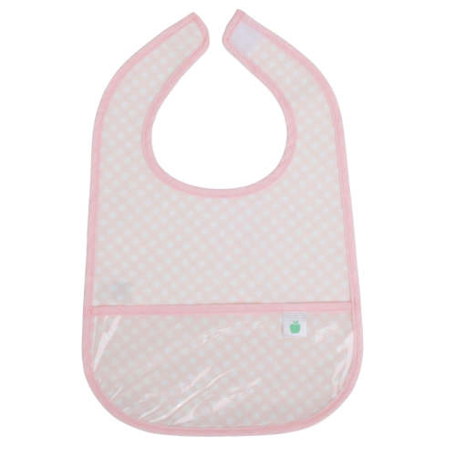 Apple of My Isla Laminated Bibs