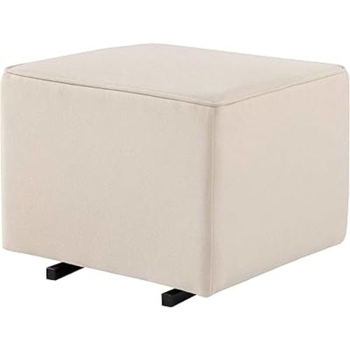 DaVinci Universal Gliding Ottoman in Cream, Greenguard Gold & CertiPUR-US Certified