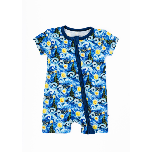 Starry Night Shortie Romper – Little Crowns & Capes