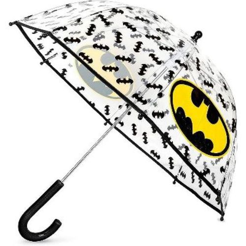 Batman Kids Clear Bubble Umbrella- Ages 3-10