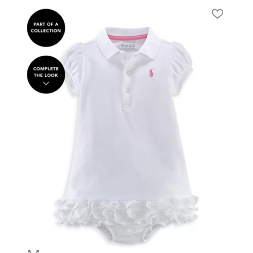 Girls' Cupcake Dress & Bloomers Set - Baby