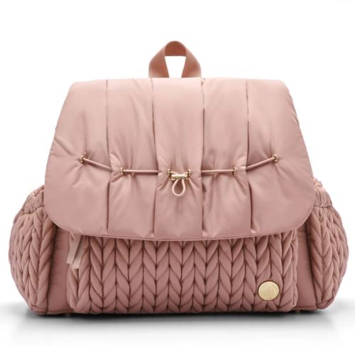 Levy Backpack Diaper Bag- Dusty Rose