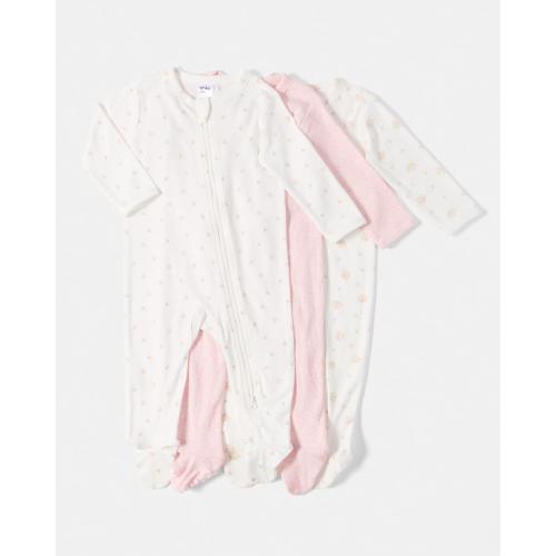 3 Pack Australian Cotton Coveralls - Kmart