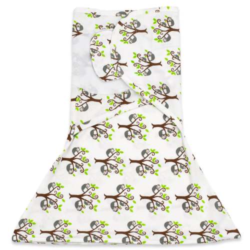 Sloth In A Tree Zippy Swaddle – Blooming Baby