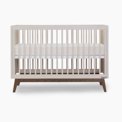 dadada Soho 3-in-1 Convertible Crib - Almond Milk/Walnut