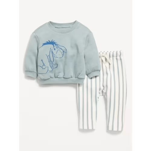 Disney© Crew-Neck Sweatshirt and Sweatpants Set for Baby