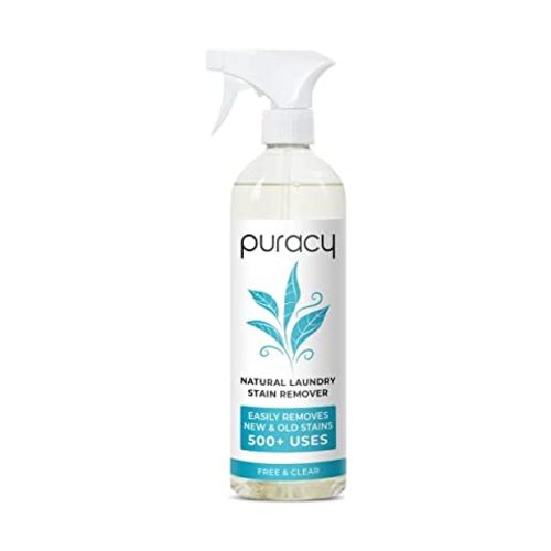 Puracy Natural Baby Laundry Stain Remover, Enzyme Odor Eliminator, Free & Clear, 16 Ounce : Health & Household