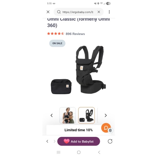 Shop Omni Classic (formally Omni 360) Baby Carrier | Ergobaby