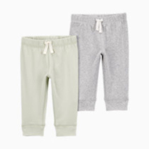 Carter's 2-Pack Jogger Pants - Green, Nb
