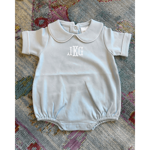 Blue Bubble - Piping Collared