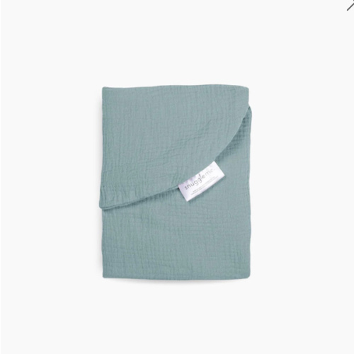 Lounger Curve Muslin Cover | Slate